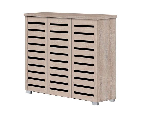 ΠΑΠΟΥΤΣΟΘΗΚΗ 114X34X100εκ. S.OAK/3 ΠΟΡΤΕΣ/4 ΡΑΦΙΑ - ΝΤΟΥΛΑΠΙΑ - ΠΑΠΟΥΤΣΟΘΗΚΕΣ στο Milonadakis.gr