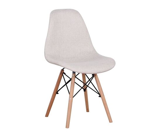 Καρέκλα Ξύλινη 4τμχ Lily Beige Ύφασμα 44x51x45-83εκ. - ΚΑΡΕΚΛΕΣ - ΠΟΛΥΘΡΟΝΕΣ ΕΣ. στο Milonadakis.gr