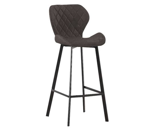 Σκαμπό Μπάρ 2τμχ Martin 73εκ. Μαύρο Ύφασμα 45x49x73-106εκ. - ΣΚΑΜΠΟ ΜΠΑΡ στο Milonadakis.gr