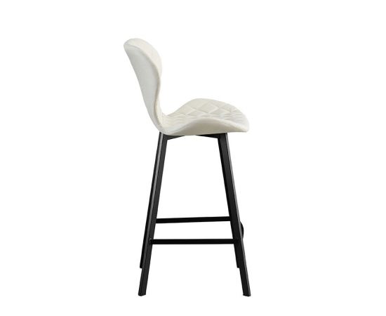 Σκαμπό Μπάρ 2τμχ Martin 73εκ. Off White Ύφασμα 45x49x73-106εκ. - ΣΚΑΜΠΟ ΜΠΑΡ στο Milonadakis.gr