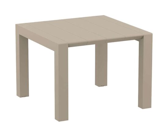 VEGAS TAUPE 100X100/140Χ75εκ. ΕΠΕΚΤ.ΤΡΑΠΕΖΙ ΠΟΛ/ΝΙΟΥ - ΤΡΑΠΕΖΙΑ ΕΞ. ΧΩΡΟΥ στο Milonadakis.gr