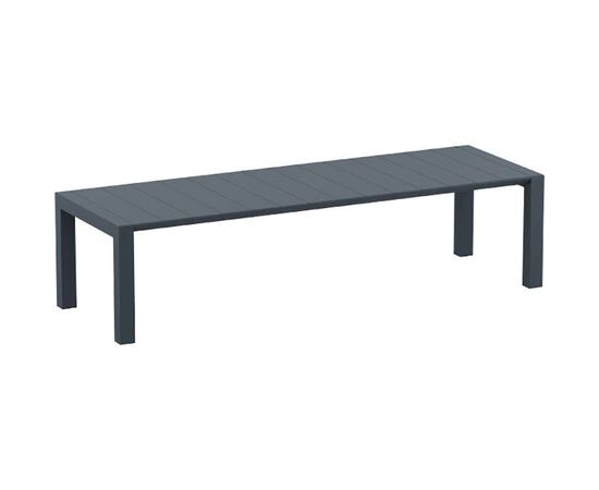 VEGAS RATTAN DARK GREY 100X260/300Χ75εκ. ΕΠΕΚΤ.ΤΡΑΠΕΖΙ - ΤΡΑΠΕΖΙΑ ΕΞ. ΧΩΡΟΥ στο Milonadakis.gr