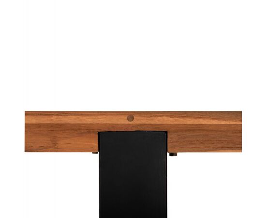 ΚΟΝΣΟΛΑ SHIRE HM9800 ΑΝΑΚΥΚΛΩΜΕΝΟ ΞΥΛΟ TEAK-ΜΑΥΡΕΣ ΜΕΤΑΛΛΙΚΕΣ ΒΑΣΕΙΣ 240x50x90Yεκ - ΜΠΟΥΦΕΔΕΣ-ΚΟΝΣΟΛΕΣ στο Milonadakis.gr