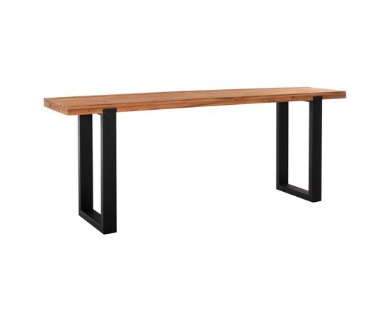 ΚΟΝΣΟΛΑ SHIRE HM9800 ΑΝΑΚΥΚΛΩΜΕΝΟ ΞΥΛΟ TEAK-ΜΑΥΡΕΣ ΜΕΤΑΛΛΙΚΕΣ ΒΑΣΕΙΣ 240x50x90Yεκ - ΜΠΟΥΦΕΔΕΣ-ΚΟΝΣΟΛΕΣ στο Milonadakis.gr