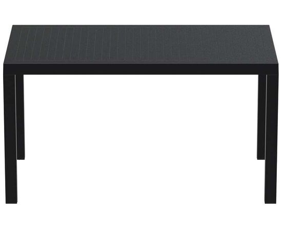 ARES ΤΡΑΠΕΖΙ 140Χ80Χ75εκ. BLACK ΠΟΛ/ΝΙΟΥ - ΤΡΑΠΕΖΙΑ ΕΞ. ΧΩΡΟΥ στο Milonadakis.gr