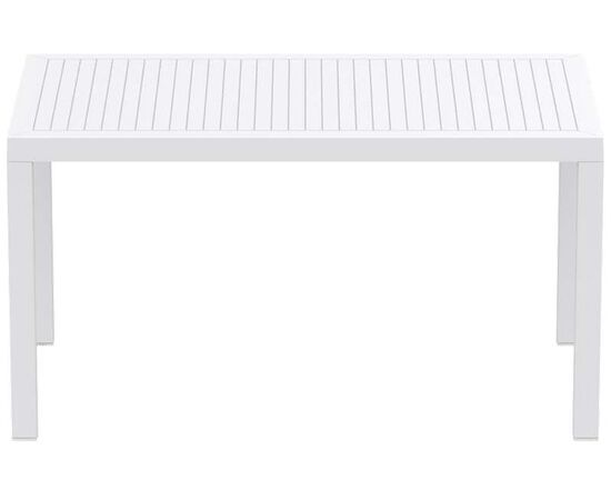 ARES ΤΡΑΠΕΖΙ 140Χ80Χ75εκ. WHITE ΠΟΛ/ΝΙΟΥ - ΤΡΑΠΕΖΙΑ ΕΞ. ΧΩΡΟΥ στο Milonadakis.gr