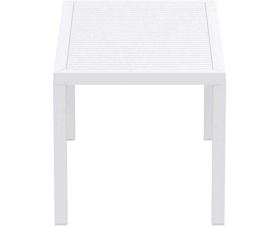 ARES ΤΡΑΠΕΖΙ 140Χ80Χ75εκ. WHITE ΠΟΛ/ΝΙΟΥ - ΤΡΑΠΕΖΙΑ ΕΞ. ΧΩΡΟΥ στο Milonadakis.gr