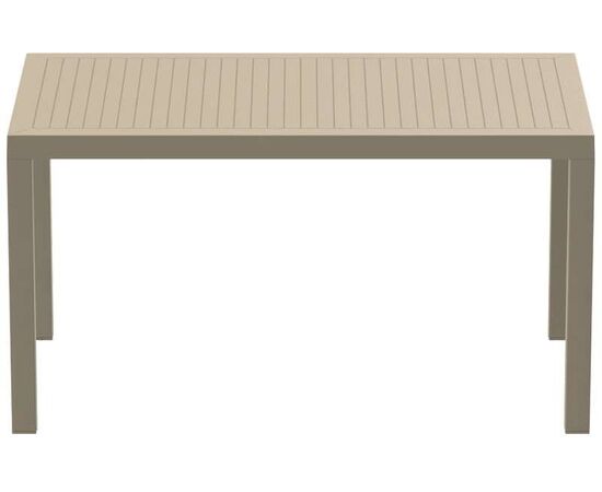 ARES ΤΡΑΠΕΖΙ 140Χ80Χ75εκ. TAUPE ΠΟΛ/ΝΙΟΥ - ΤΡΑΠΕΖΙΑ ΕΞ. ΧΩΡΟΥ στο Milonadakis.gr
