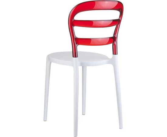 BIBI WHITE/RED TRANSP.ΚΑΡΕΚΛΑ - ΚΑΡΕΚΛΕΣ - ΠΟΛΥΘΡΟΝΕΣ ΕΣ. στο Milonadakis.gr