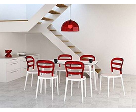 BIBI WHITE/RED TRANSP.ΚΑΡΕΚΛΑ - ΚΑΡΕΚΛΕΣ - ΠΟΛΥΘΡΟΝΕΣ ΕΣ. στο Milonadakis.gr