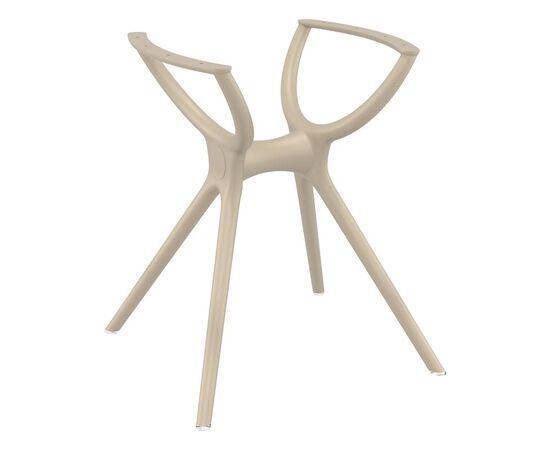 AIR ΒΑΣΗ TAUPE SMALL 58X58X72,5εκ. ΠΟΛ/ΝΙΟΥ - ΒΑΣΕΙΣ ΤΡΑΠΕΖΙΩΝ στο Milonadakis.gr
