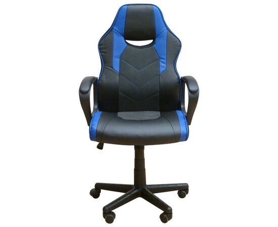A6210 ΜΑΥΡΟ/ΜΠΛΕ PU ΠΟΛΥΘΡΟΝΑ GAMING - ΚΑΡΕΚΛΕΣ ΓΡΑΦΕΙΟΥ στο Milonadakis.gr