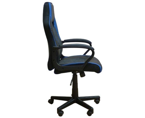 A6210 ΜΑΥΡΟ/ΜΠΛΕ PU ΠΟΛΥΘΡΟΝΑ GAMING - ΚΑΡΕΚΛΕΣ ΓΡΑΦΕΙΟΥ στο Milonadakis.gr