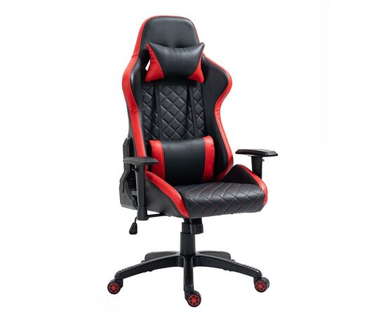 A6370 ΜΑΥΡΟ/ΚΟΚΚΙΝΟ ΠΟΛΥΘΡΟΝΑ GAMING - ΚΑΡΕΚΛΕΣ ΓΡΑΦΕΙΟΥ στο Milonadakis.gr
