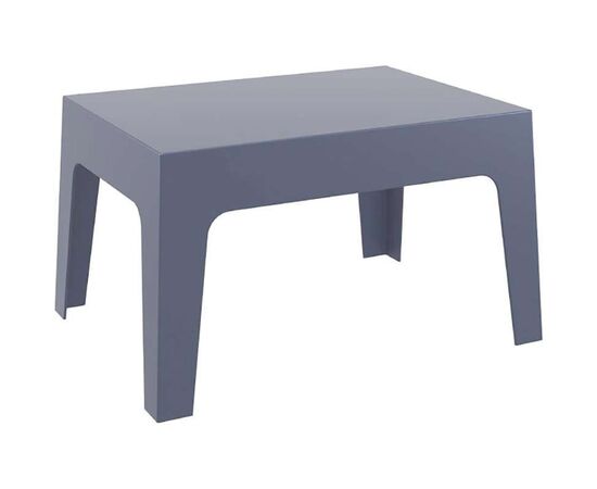 BOX DARK GREY ΤΡΑΠΕΖΙ 70Χ50Χ43εκ. ΠΟΛ/ΝΙΟΥ - ΤΡΑΠΕΖΙΑ ΕΞ. ΧΩΡΟΥ στο Milonadakis.gr