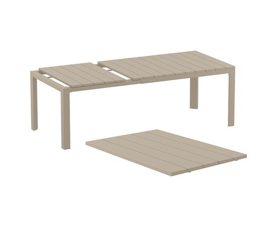 ATLANTIC TAUPE 100X140/210Χ76εκ. ΕΠΕΚΤ.ΤΡΑΠΕΖΙ ΠΟΛ/ΝΙΟΥ - ΤΡΑΠΕΖΙΑ ΕΞ. ΧΩΡΟΥ στο Milonadakis.gr