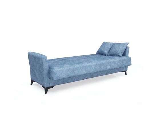 AMELIA BLUE GREY ΥΦΑΣΜΑ 3ΘΕΣΙΟΣ ΚΑΝΑΠΕΣ/ΚΡΕΒΑΤΙ ΜΕ ΑΠΟΘ.ΧΩΡΟ 210X80εκ. - ΚΑΝΑΠΕΔΕΣ-ΣΑΛΟΝΙΑ στο Milonadakis.gr