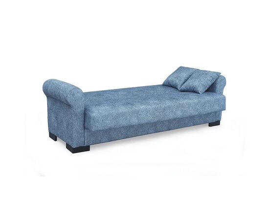 ANGEL BLUE GREY ΥΦΑΣΜΑ 3ΘΕΣΙΟΣ ΚΑΝΑΠΕΣ/ΚΡΕΒΑΤΙ ΜΕ ΑΠΟΘ.ΧΩΡΟ 210X80εκ. - ΚΑΝΑΠΕΔΕΣ-ΣΑΛΟΝΙΑ στο Milonadakis.gr