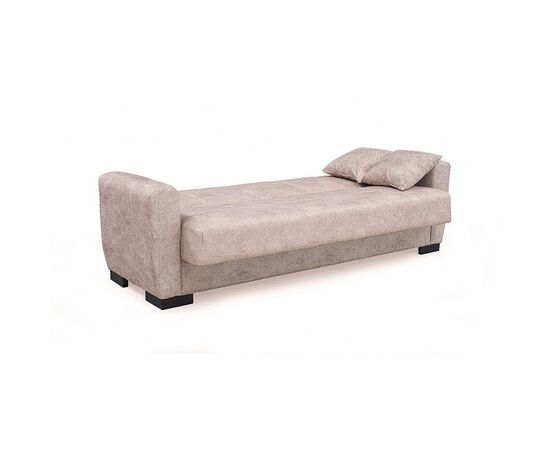 ANIMA LIGHT BROWN ΥΦΑΣΜΑ 3ΘΕΣΙΟΣ ΚΑΝΑΠΕΣ/ΚΡΕΒΑΤΙ ΜΕ ΑΠΟΘ.ΧΩΡΟ 210X80εκ. - ΚΑΝΑΠΕΔΕΣ-ΣΑΛΟΝΙΑ στο Milonadakis.gr