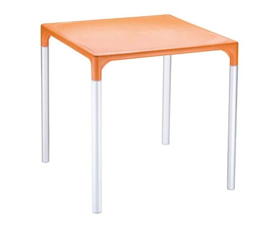 MANGO ALU.ORANGE 72Χ72Χ72εκ. ΤΡΑΠΕΖΙ - ΤΡΑΠΕΖΙΑ ΕΞ. ΧΩΡΟΥ στο Milonadakis.gr