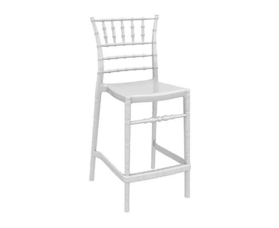 CHIAVARI 65εκ.ΣΚΑΜΠΟ(Σ4)GLOSSY WHITE - ΚΑΡΕΚΛΕΣ στο Milonadakis.gr