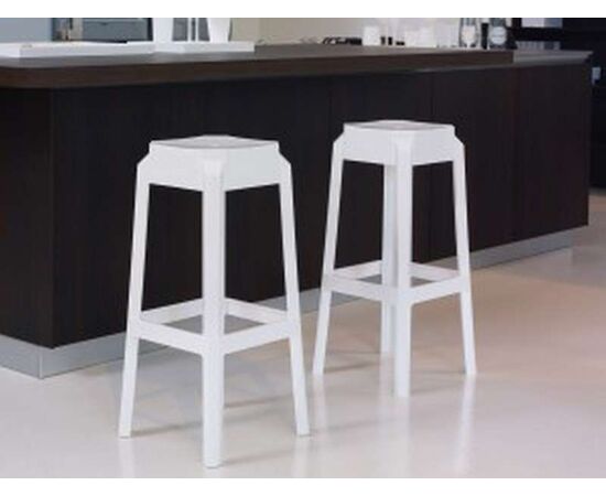 FOX 75εκ.(Σ2)ΣΚΑΜΠΟ GLOSSY WHITE - ΣΚΑΜΠΟ ΜΠΑΡ στο Milonadakis.gr