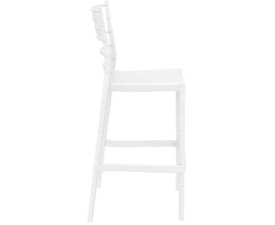 CHIAVARI 75εκ.ΣΚΑΜΠΟ(Σ4)GLOSSY WHITE - ΚΑΡΕΚΛΕΣ στο Milonadakis.gr