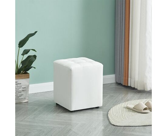 CUBE WHITE PU ΣΚΑΜΠΟ 35X35X42εκ. - ΠΟΥΦ - ΣΚΑΜΠΟ - ΜΠΑΟΥΛΟ στο Milonadakis.gr