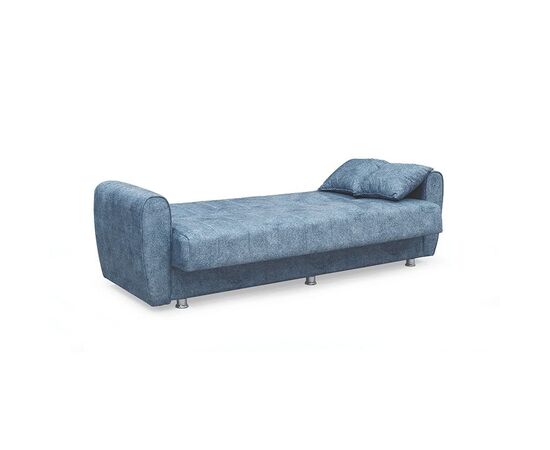 ELVA BLUE GREY ΥΦΑΣΜΑ 3ΘΕΣΙΟΣ ΚΑΝΑΠΕΣ/ΚΡΕΒΑΤΙ ΜΕ ΑΠΟΘ.ΧΩΡΟ 210X80εκ. - ΚΑΝΑΠΕΔΕΣ-ΣΑΛΟΝΙΑ στο Milonadakis.gr
