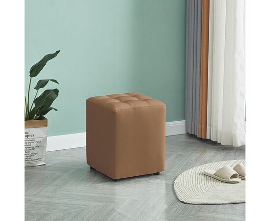 CUBE CAPPUCCINO PU ΣΚΑΜΠΟ 35X35X42εκ. - ΠΟΥΦ - ΣΚΑΜΠΟ - ΜΠΑΟΥΛΟ στο Milonadakis.gr