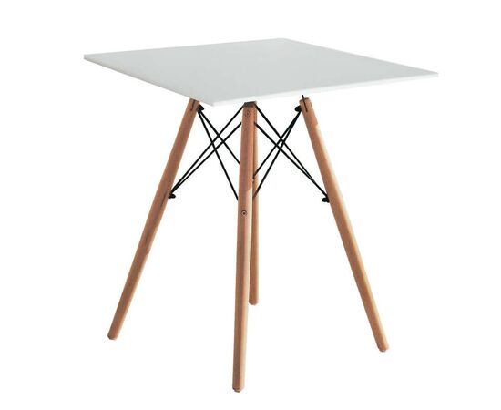 RANDY OFF WHITE 70X70Χ72εκ. ΤΡΑΠΕΖΙ ΞYΛO/MDF - ΤΡΑΠΕΖΙΑ ΚΟΥΖΙΝΑΣ στο Milonadakis.gr