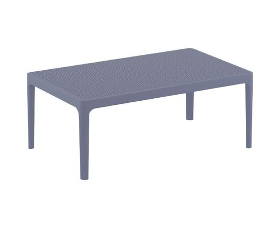 SKY DARK GREY 100Χ60Χ40εκ. ΤΡΑΠΕΖΙ ΠΟΛ/ΝΙΟΥ - ΤΡΑΠΕΖΙΑ ΕΞ. ΧΩΡΟΥ στο Milonadakis.gr