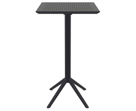 SKY BLACK BAR 60Χ60Χ108εκ.ΠΤΥΣ/ΝΟ ΤΡΑΠ. ΠΟΛ/ΝΙΟΥ - ΤΡΑΠΕΖΙΑ ΕΞ. ΧΩΡΟΥ στο Milonadakis.gr