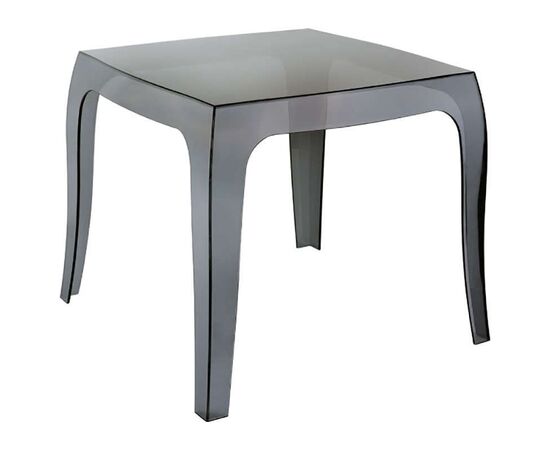 QUEEN BLACK TRANSP.(Σ4)51X51X43εκ. ΤΡΑΠΕΖΙ - ΤΡΑΠΕΖΑΚΙΑ ΣΑΛΟΝΙΟΥ στο Milonadakis.gr
