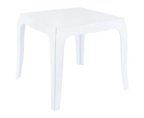 QUEEN GLOSSY WHITE(Σ4)51X51X43εκ. ΤΡΑΠΕΖΙ - ΤΡΑΠΕΖΑΚΙΑ ΣΑΛΟΝΙΟΥ στο Milonadakis.gr