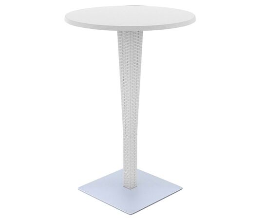 RIVA BAR ΤΡΑΠΕΖΙ Φ70/108εκ. WHITE ΠΟΛ/ΝΙΟΥ - ΤΡΑΠΕΖΙΑ ΕΞ. ΧΩΡΟΥ στο Milonadakis.gr