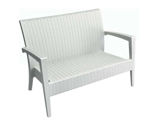 MIAMI WHITE ΚΑΝΑΠΕΣ 128Χ77Χ89εκ. ΠΟΛ/ΝΙΟΥ - ΚΑΝΑΠΕΔΕΣ στο Milonadakis.gr