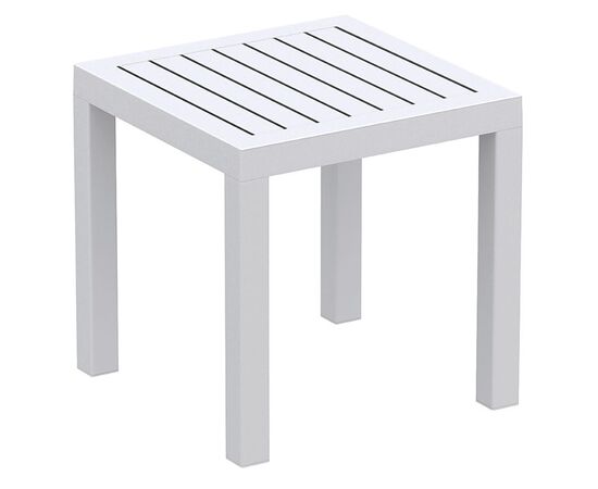 OCEAN WHITE ΤΡΑΠΕΖΙ 45Χ45Χ45εκ. ΠΟΛ/ΝΙΟΥ - ΤΡΑΠΕΖΙΑ ΕΞ. ΧΩΡΟΥ στο Milonadakis.gr