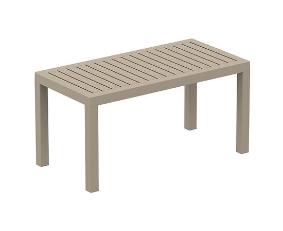 OCEAN TAUPE ΤΡΑΠΕΖΙ 90Χ45Χ45εκ. ΠΟΛ/ΝΙΟΥ - ΤΡΑΠΕΖΙΑ ΕΞ. ΧΩΡΟΥ στο Milonadakis.gr
