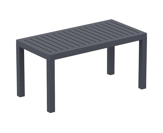 OCEAN DARK GREY ΤΡΑΠΕΖΙ 90Χ45Χ45εκ. ΠΟΛ/ΝΙΟΥ - ΤΡΑΠΕΖΙΑ ΕΞ. ΧΩΡΟΥ στο Milonadakis.gr