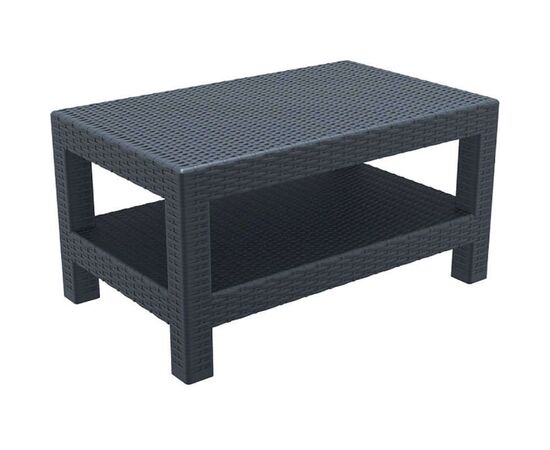 MONACO DARK GREY ΤΡΑΠΕΖΙ 92Χ57Χ45εκ. ΠΟΛ/ΝΙΟΥ - ΤΡΑΠΕΖΙΑ ΕΞ. ΧΩΡΟΥ στο Milonadakis.gr