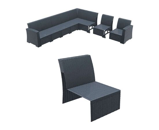 MONACO DARK GREY ΕΠΕΚΤΑΣΗ ΚΑΡΕΚΛΑ ΠΟΛ/ΝΙΟΥ - ΚΑΡΕΚΛΕΣ - ΠΟΛΥΘΡΟΝΕΣ στο Milonadakis.gr