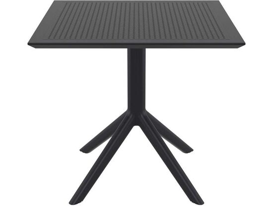 SKY BLACK 80X80X74εκ. ΤΡΑΠΕΖΙ ΠΟΛ/ΝΙΟΥ - ΤΡΑΠΕΖΙΑ ΕΞ. ΧΩΡΟΥ στο Milonadakis.gr