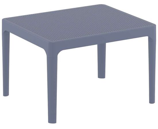 SKY DARK GREY 50Χ60Χ40εκ. ΤΡΑΠΕΖΙ ΠΟΛ/ΝΙΟΥ - ΤΡΑΠΕΖΙΑ ΕΞ. ΧΩΡΟΥ στο Milonadakis.gr