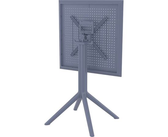 SKY DARK GREY 60Χ60X74εκ. ΤΡΑΠΕΖΙ ΠΤΥΣ/ΝΟ ΠΟΛ/ΝΙΟΥ - ΤΡΑΠΕΖΙΑ ΕΞ. ΧΩΡΟΥ στο Milonadakis.gr