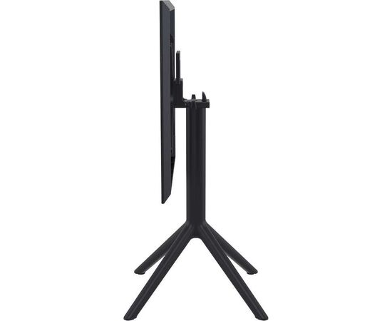 SKY BLACK 60Χ60X74εκ. ΤΡΑΠΕΖΙ ΠΤΥΣ/ΝΟ ΠΟΛ/ΝΙΟΥ - ΤΡΑΠΕΖΙΑ ΕΞ. ΧΩΡΟΥ στο Milonadakis.gr