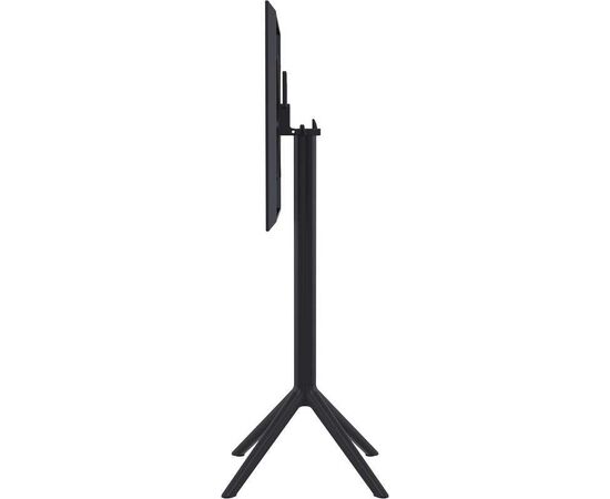 SKY BLACK BAR 60Χ60Χ108εκ.ΠΤΥΣ/ΝΟ ΤΡΑΠ. ΠΟΛ/ΝΙΟΥ - ΤΡΑΠΕΖΙΑ ΕΞ. ΧΩΡΟΥ στο Milonadakis.gr