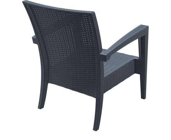 MIAMI DARK GREY ΠΟΛΥΘΡΟΝΑ 72Χ76Χ89εκ. ΠΟΛ/ΝΙΟΥ - ΚΑΡΕΚΛΕΣ - ΠΟΛΥΘΡΟΝΕΣ στο Milonadakis.gr