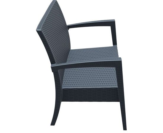 MIAMI DARK GREY ΚΑΝΑΠΕΣ 128Χ77Χ89εκ. ΠΟΛ/ΝΙΟΥ - ΚΑΝΑΠΕΔΕΣ στο Milonadakis.gr
