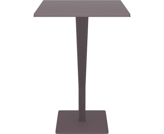 RIVA BAR ΤΡΑΠΕΖΙ 70Χ70Χ108εκ. BROWN ΠΟΛ/ΝΙΟΥ - ΤΡΑΠΕΖΙΑ ΕΞ. ΧΩΡΟΥ στο Milonadakis.gr